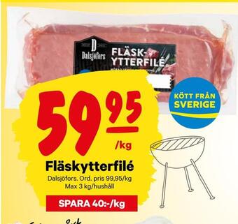 City Gross Fläskytterfilé erbjuda