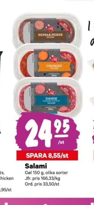 City Gross Gøl salami erbjuda