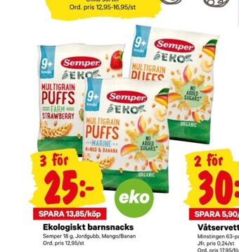 City Gross Semper barnmat erbjuda