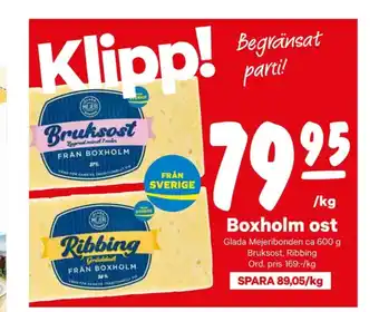 City Gross Boxholms brukost erbjuda