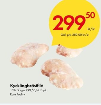 Snabbgross Kycklingbröstfilé erbjuda