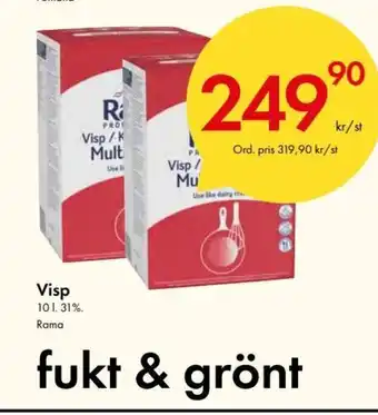 Snabbgross Visp Rama erbjuda