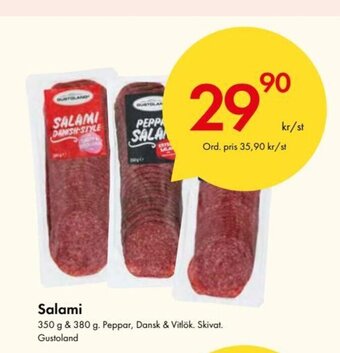 Snabbgross Salami erbjuda