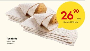 Snabbgross Tunnbröd erbjuda