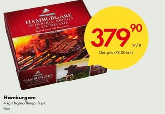 Snabbgross Hamburgare erbjuda