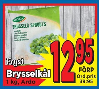 Supergrossen Brysselkål erbjuda