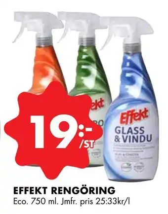 ÖoB Effekt rengöring erbjuda