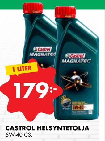 ÖoB Castrol helsyntetolja erbjuda