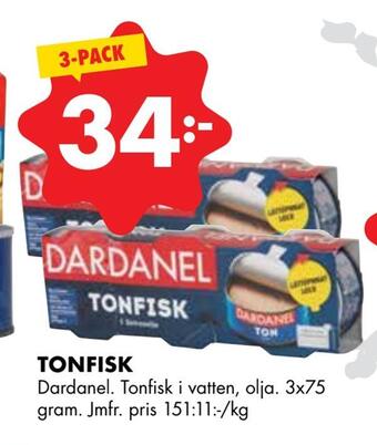 ÖoB Tonfisk erbjuda
