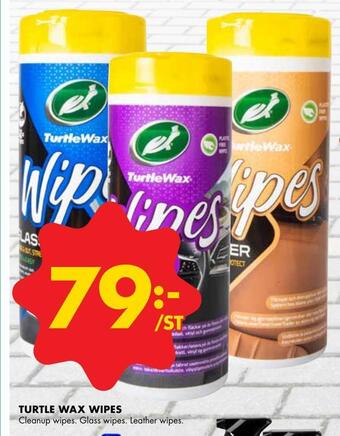 ÖoB Turtle wax wipes erbjuda