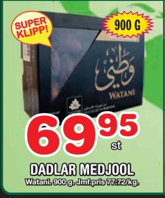 Nya Pulsen Dadlar medjool erbjuda