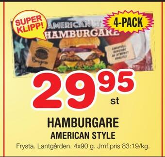 Nya Pulsen Hamburgare erbjuda