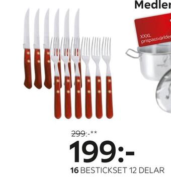 XXXLutz Bestickset 12 delar erbjuda