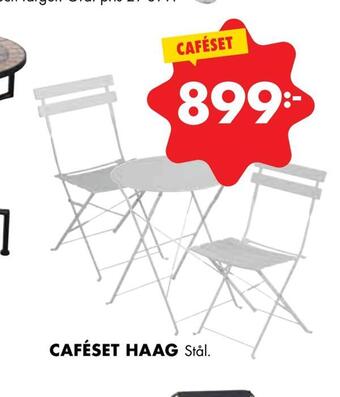ÖoB Caféset haag erbjuda