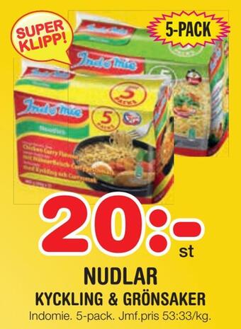 Nya Pulsen Nudlar erbjuda
