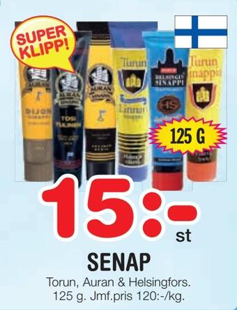 Nya Pulsen Senap erbjuda