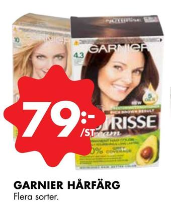 ÖoB Garnier hårfärg erbjuda