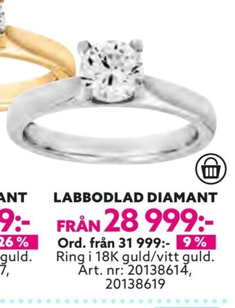 Albrekts Guld Labbodlad diamant erbjuda