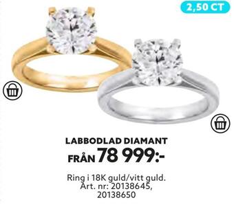 Albrekts Guld Labbodlad diamant erbjuda