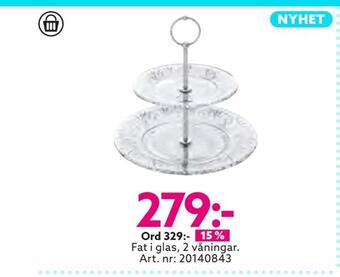 Fat i glas