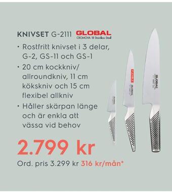 Knivset g-2111