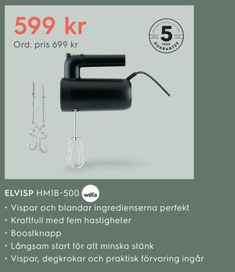 Electrolux Home Elvisp erbjuda