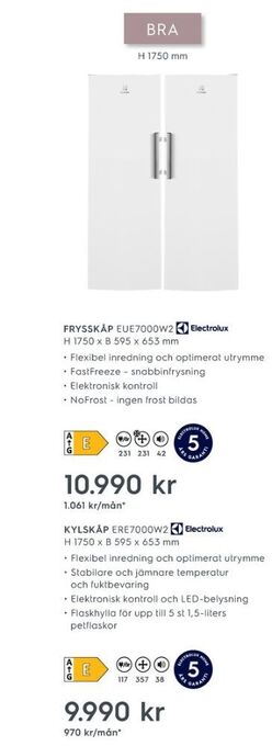 Electrolux Home Electrolux kylskåp erbjuda