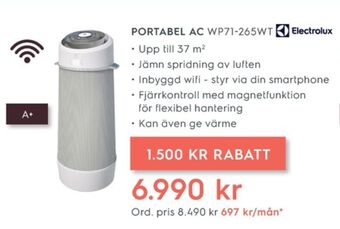 Electrolux Home Electrolux aircondition erbjuda