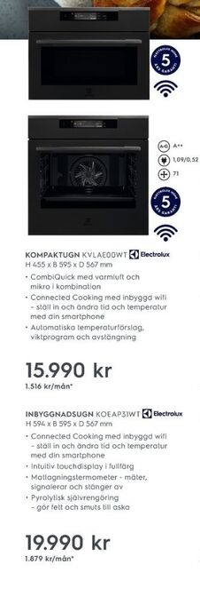 Electrolux Home Electrolux ugn erbjuda