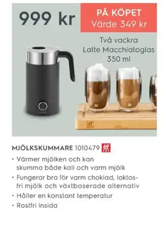 Zwilling mjölkskummare