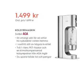 Aga kolsyremaskin