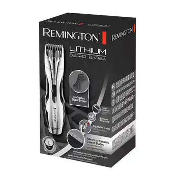 Apotek Hjärtat Remington mb350lc lithium barba beard trimmer erbjuda