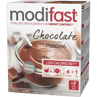 Apotek Hjärtat Modifast lcd chocolate pudding 8x55g erbjuda