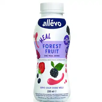 Apotek Hjärtat Allévo one meal forest fruit smoothie 330 ml erbjuda