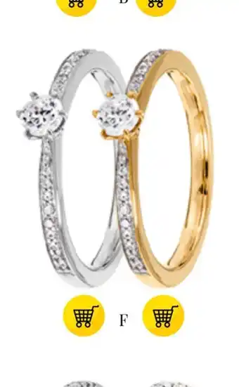 Guldfynd 21 diamanter 0,28 ct erbjuda