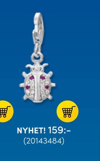 Guldfynd Berlocker i äkta silver erbjuda