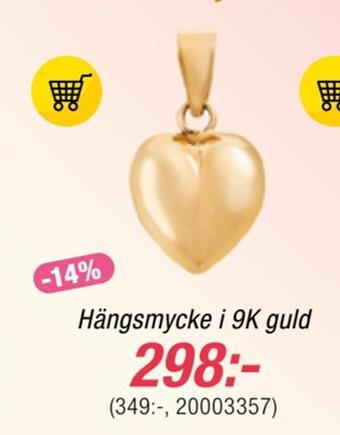 Guldfynd Hängsmycke i 9k guld erbjuda
