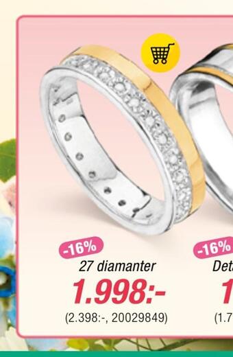 Guldfynd 27 diamanter erbjuda