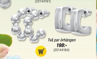 Guldfynd Två par örhängen erbjuda