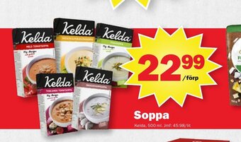 Pekås Soppa erbjuda