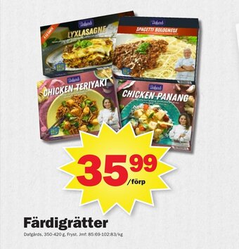 Pekås Färdigrätter erbjuda