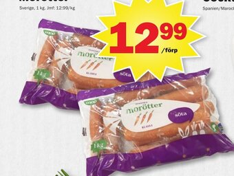 Pekås Morötter erbjuda