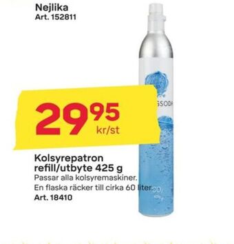 Byggmax Vikingsoda kolsyrepatron erbjuda