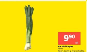 Coop Extra Coop lök erbjuda