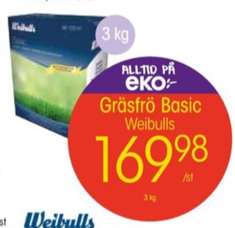 EKO Weibull gräsfrö erbjuda