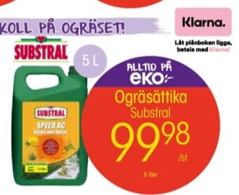 EKO Substral ogräsmedel erbjuda