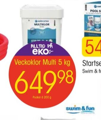 EKO Swim & fun poolklor erbjuda