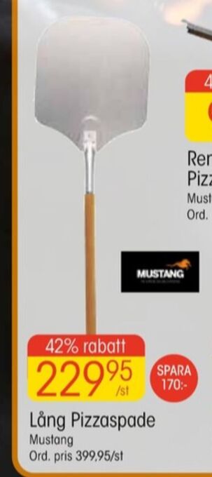 EKO Mustang pizzaspade erbjuda