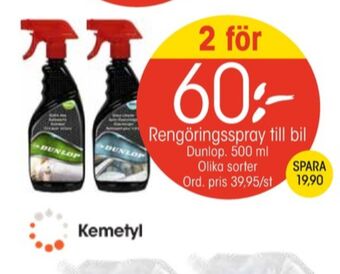 EKO Dunlop rengöringsmedel erbjuda