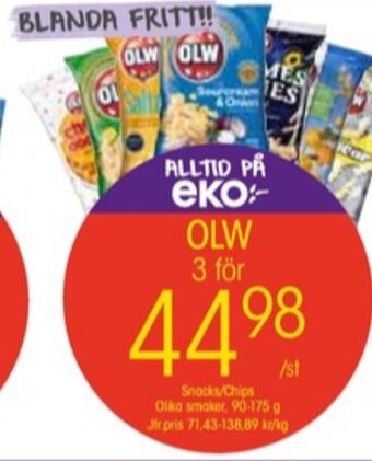 EKO Olw chips erbjuda